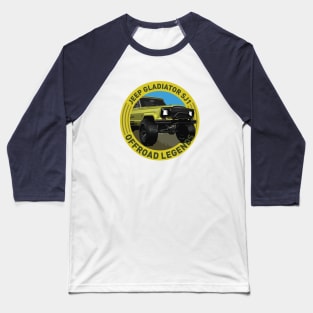 4x4 Offroad Legends: Jeep Gladiator Series 1 Baseball T-Shirt